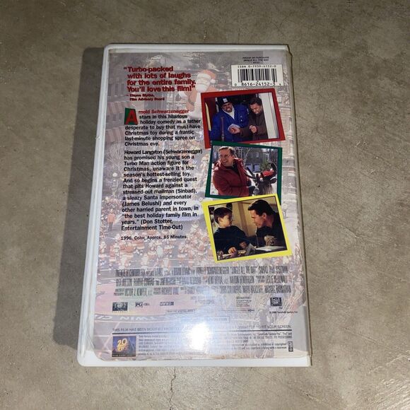 Jingle All The Way (VHS, 1997 Clamshell) Arnold Schwarzenegger - Picture 4 of 4